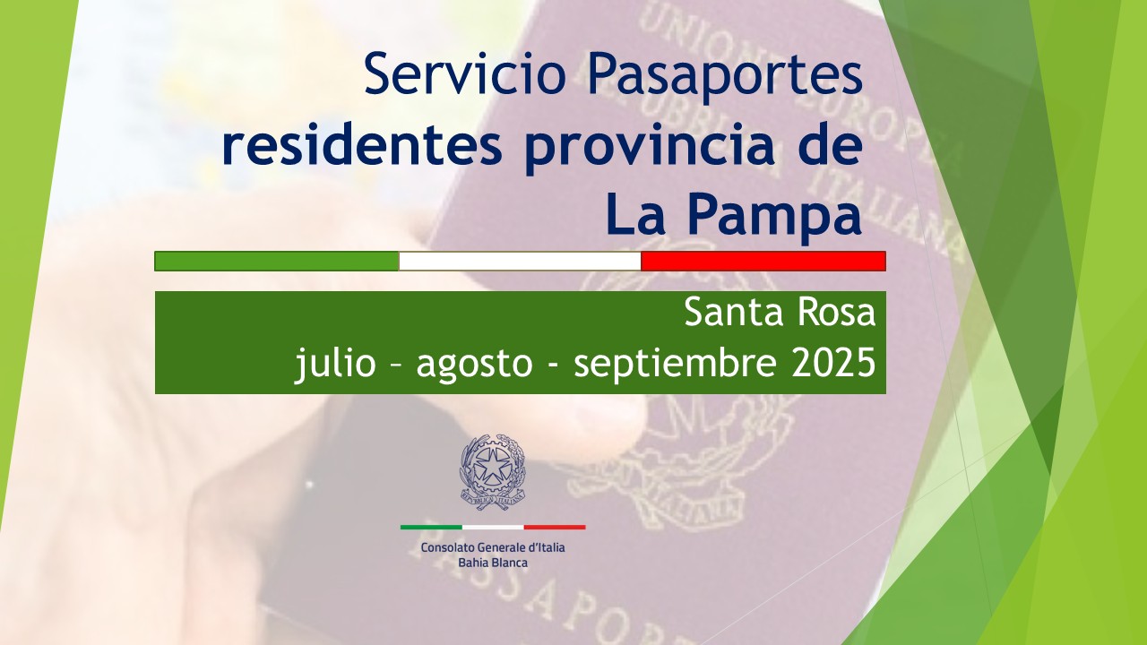 PASSAPORTI LA PAMPA – ES