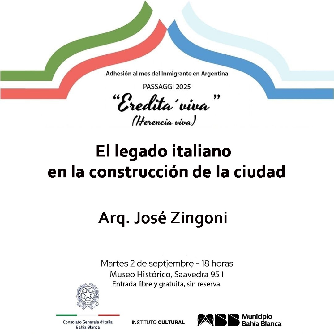 Flyer legado italiano conferenza