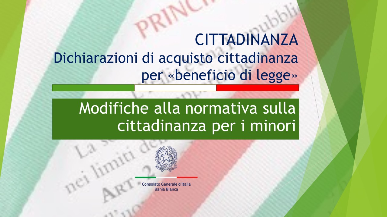 Modifiche beneficio di legge art. 4 comma 1 bis – IT