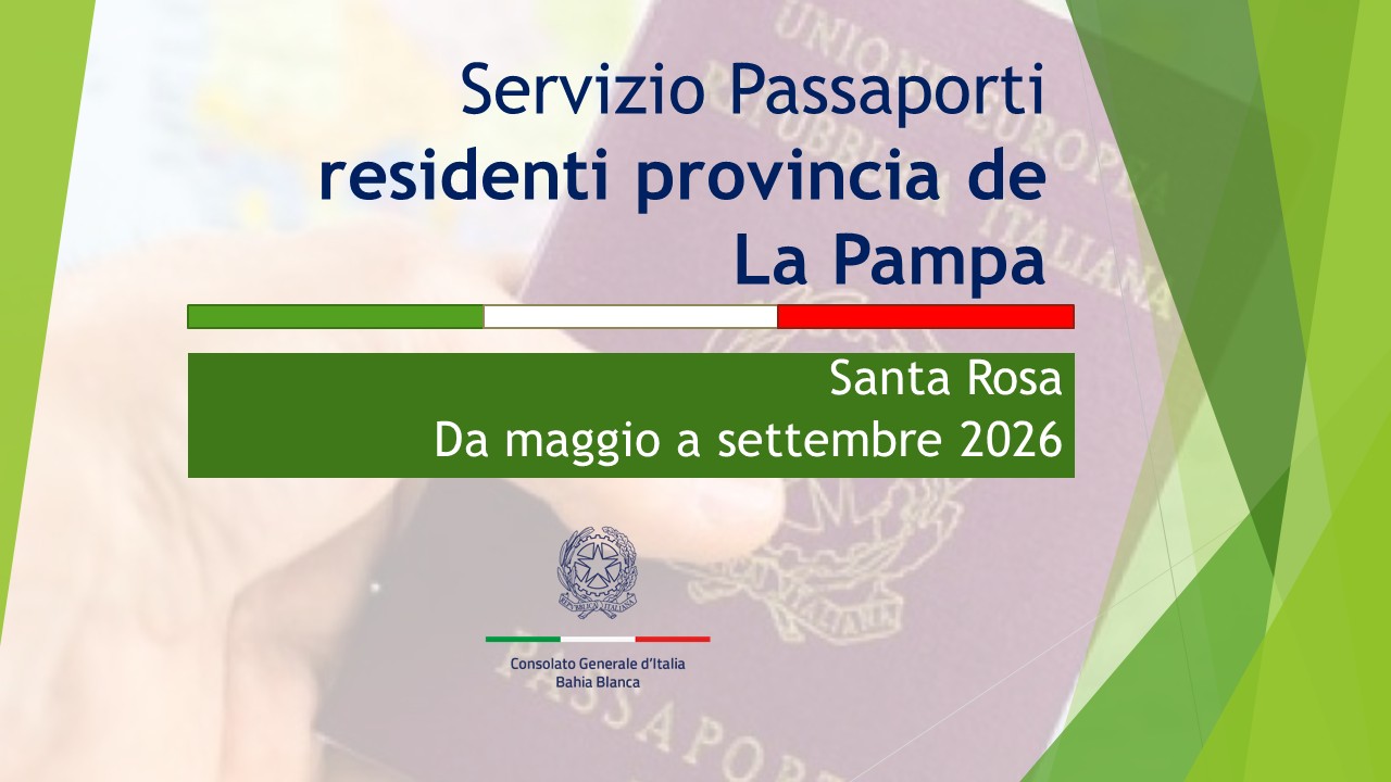PASSAPORTI LA PAMPA – IT