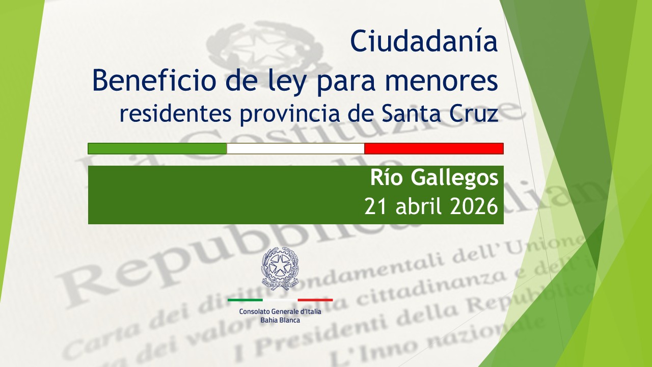 beneficio de ley rio gallegos ES