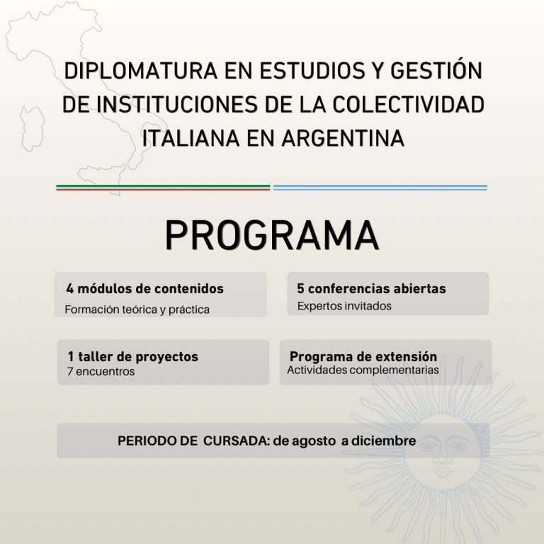 Diplomatura programa