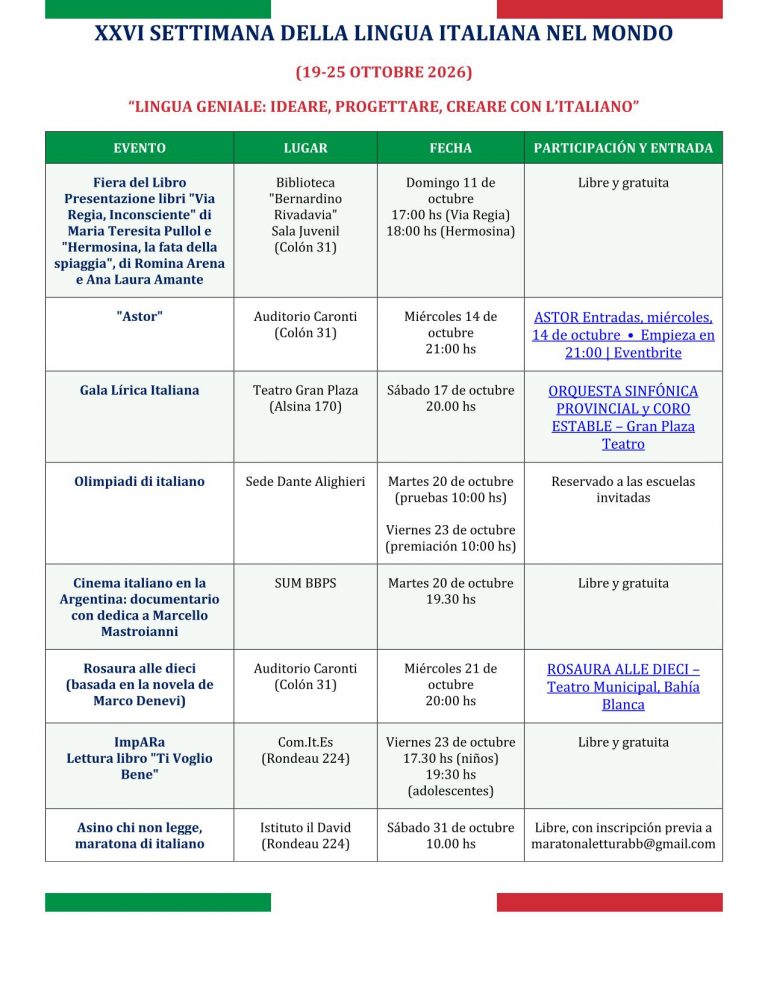 Programma per sito web SILM 2026-1